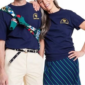 ROWING BLAZERS X TARGET UNISEX TSHIRT - A FINE DISREGARD FOR THE RULES SLOGAN